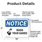 Signmission Safety Culture Sign, 10 in Width, Aluminum, Rectangle OS-2PACK-NS-A-710-L-18950 - alternate 4